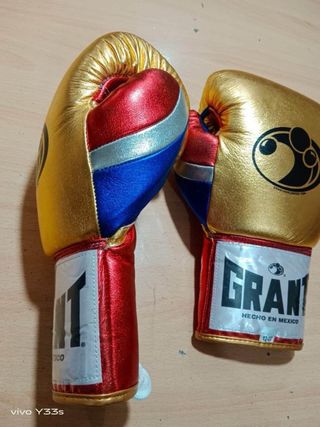 Guantes boxeo Grant dorados