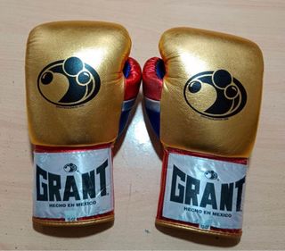 Guantes boxeo Grant dorados