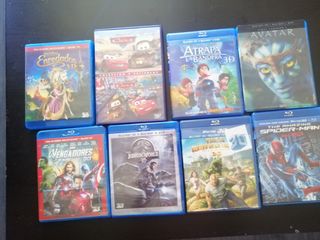 8 Películas Blu-ray 3D