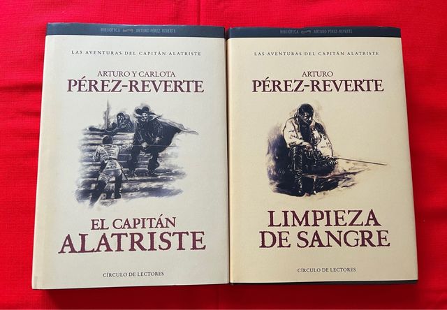 2 Libros Pérez Reverte - Capitán Alatriste