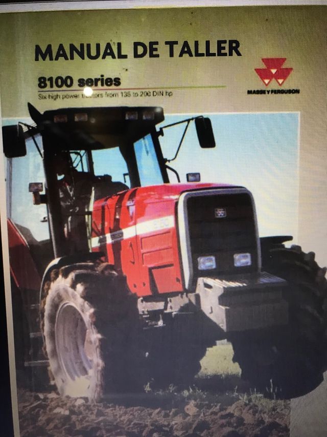 Manual Taller Massey Ferguson 8100