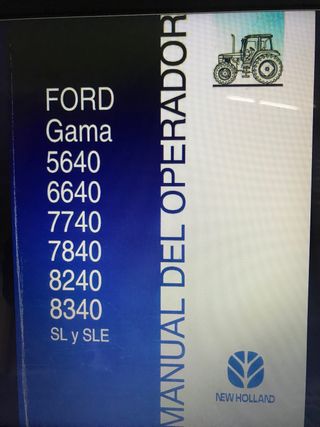 Manuales New Holland CX- cosechadora