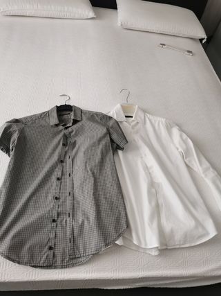 2 Camicie Uomo marche Trend e Mangano.