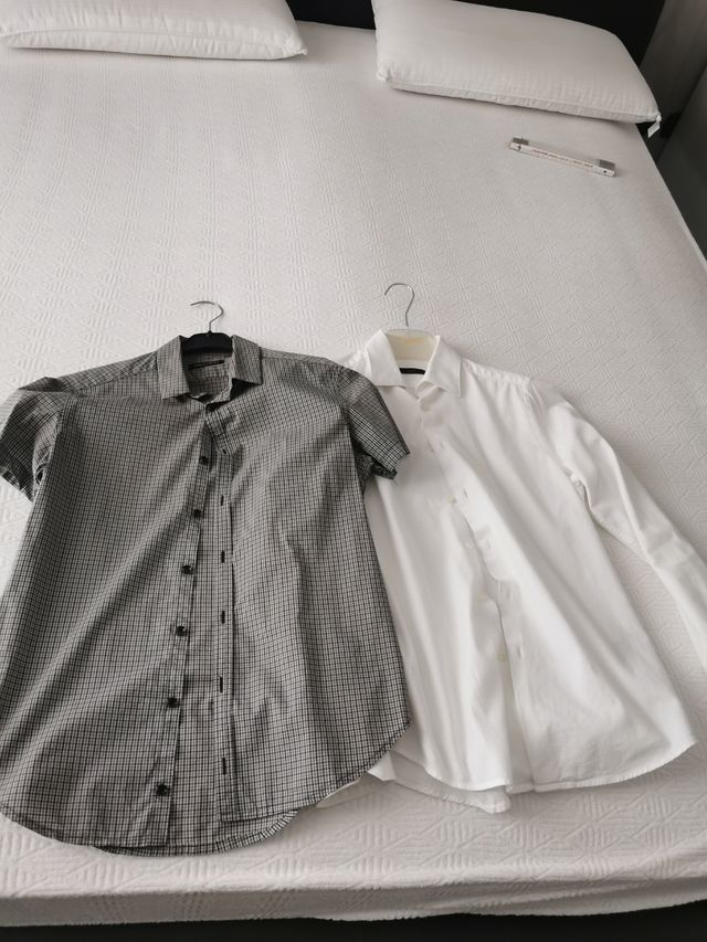 2 Camicie Uomo marche Trend e Mangano. 