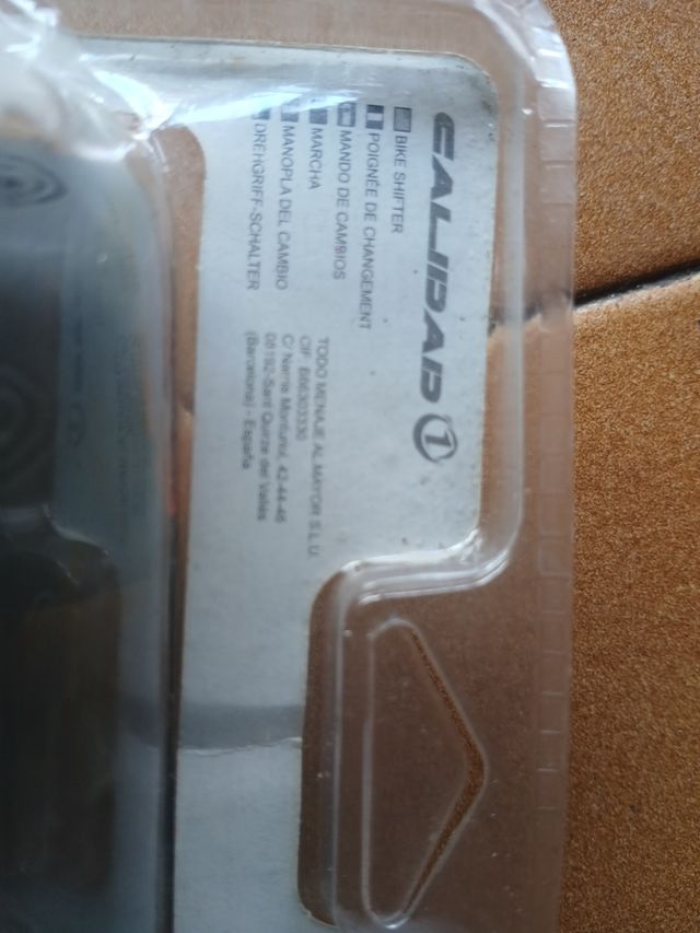 Puños cambio bici CALIPAD