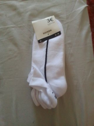 Calcetines blancos 35-38