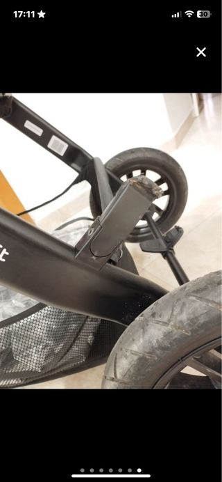 Carro Kinderkraft + silla coche