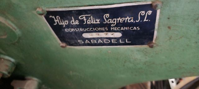 Cepilladora profesional usada ojo leer