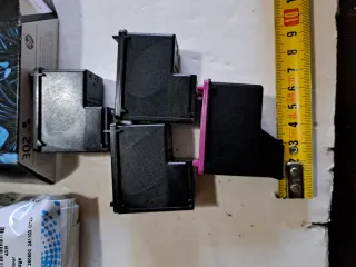 4 Cartuchos Impresora HP 302 Vacíos y Usados