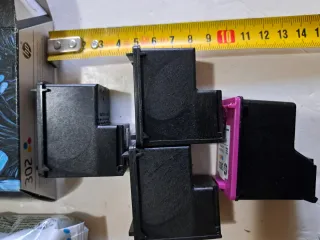 4 Cartuchos Impresora HP 302 Vacíos y Usados