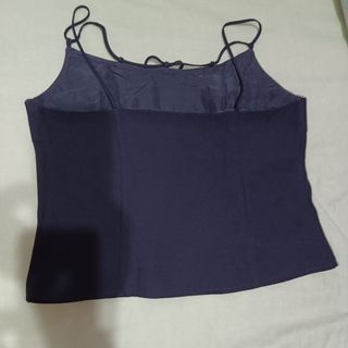 Top tirantes azul marino mujer