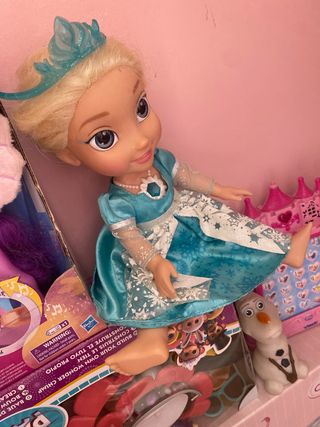 Muñeca Frozen Elsa y Olaf