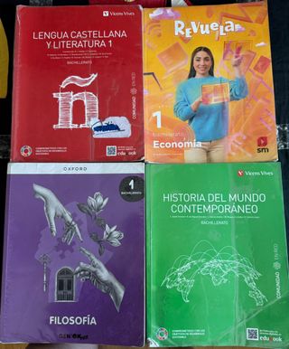 Libros 1° Bachillerato Ciencias Sociales