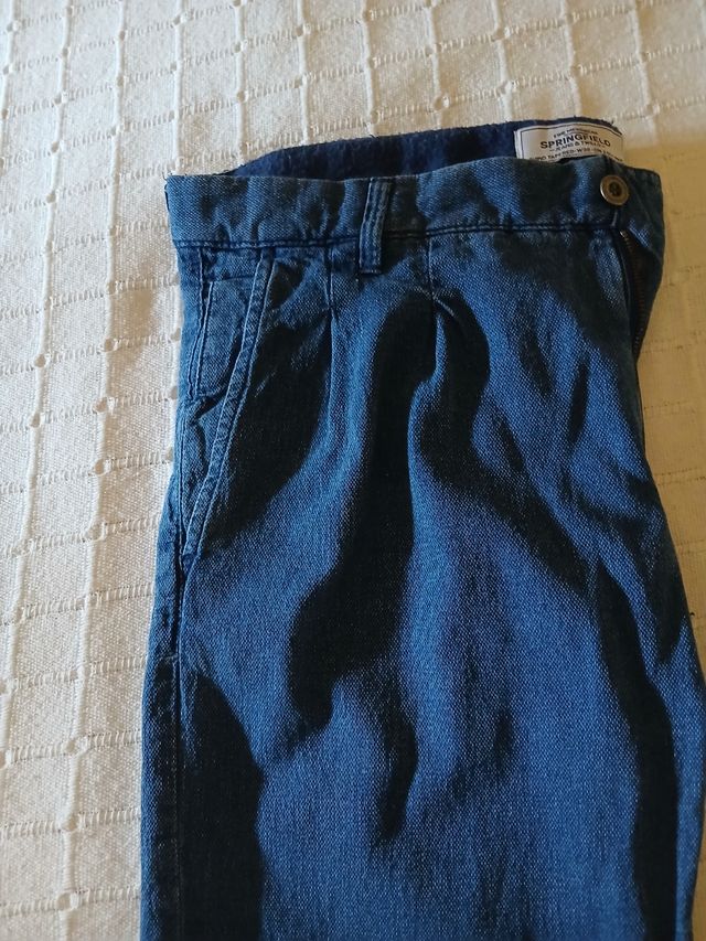 Pantalón Springfield Chino Azul - XL