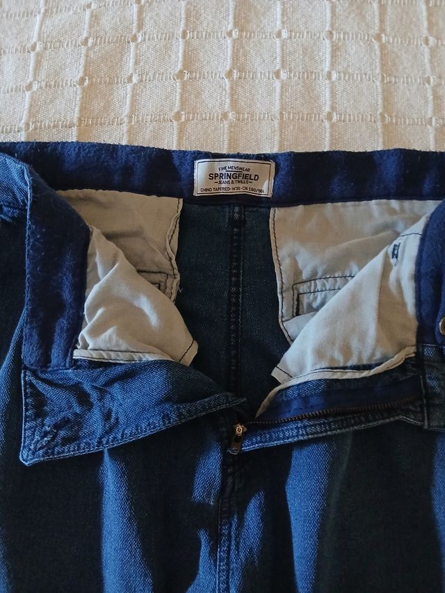 Pantalón Springfield Chino Azul - XL