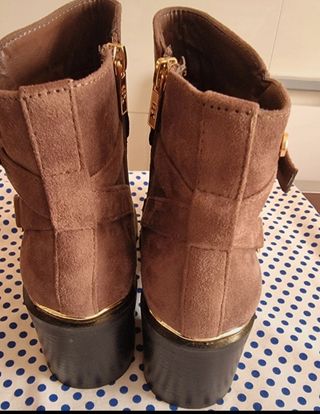 Botines Xti Marrón Mujer -talla 39