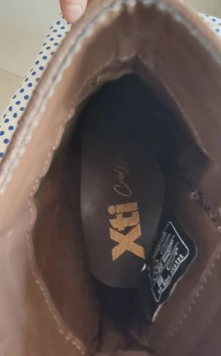 Botines Xti Marrón Mujer -talla 39