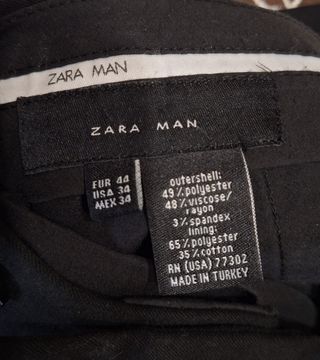 Pantalones Zara Man negros - L