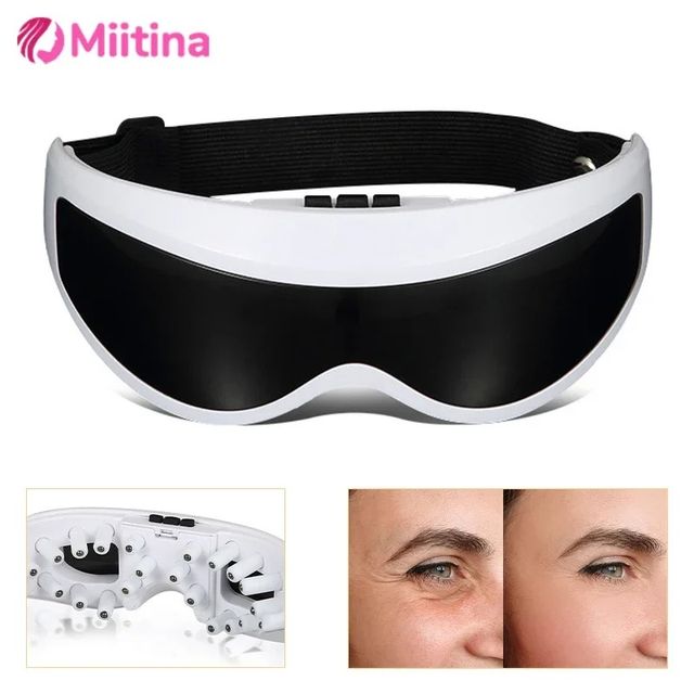 Masajeador ojos eléctrico - blanco