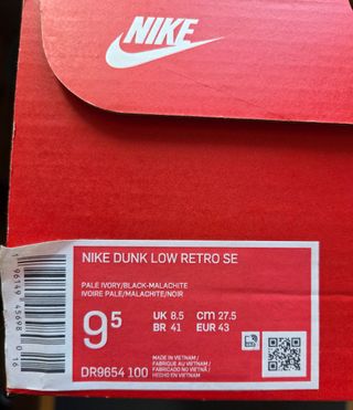 NIKE Dunk Low SE - Zapatillas verdes