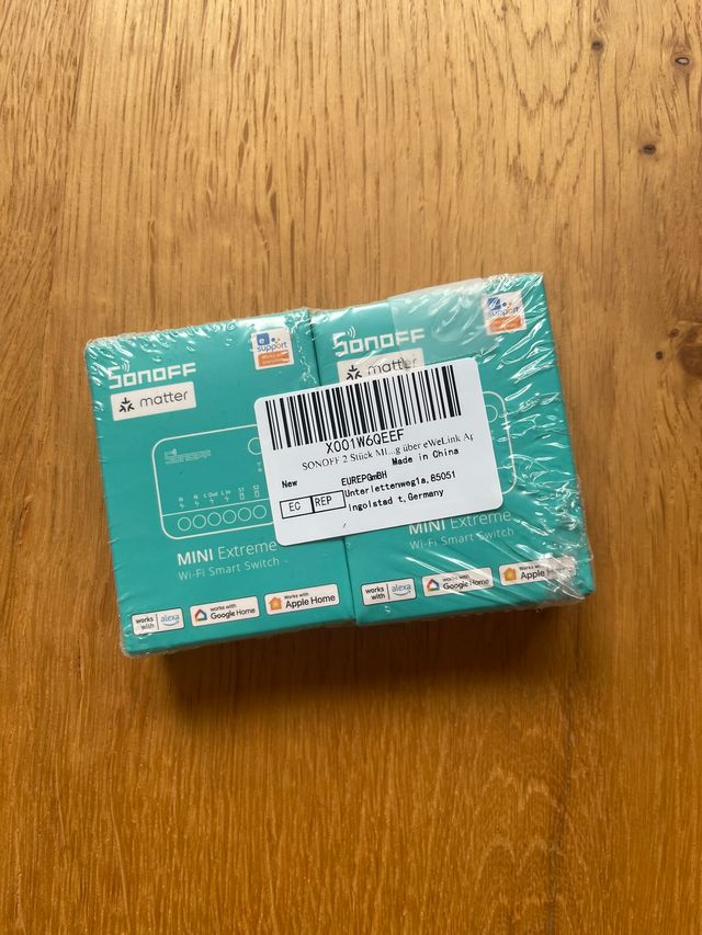 Sonoff MiniR4M Extreme Smart Switch x 2
