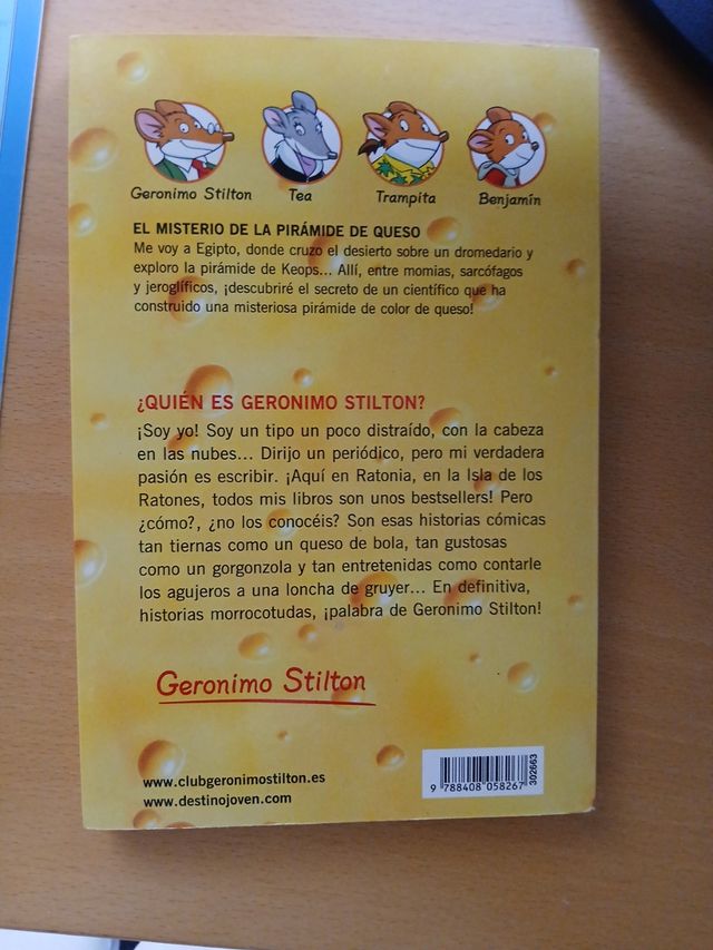 El misterio de la pirámide de queso: Geronimo S...