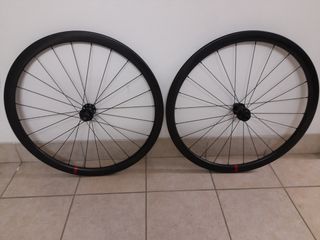 Ruote carbonio Wilier NDR38KC tubeless