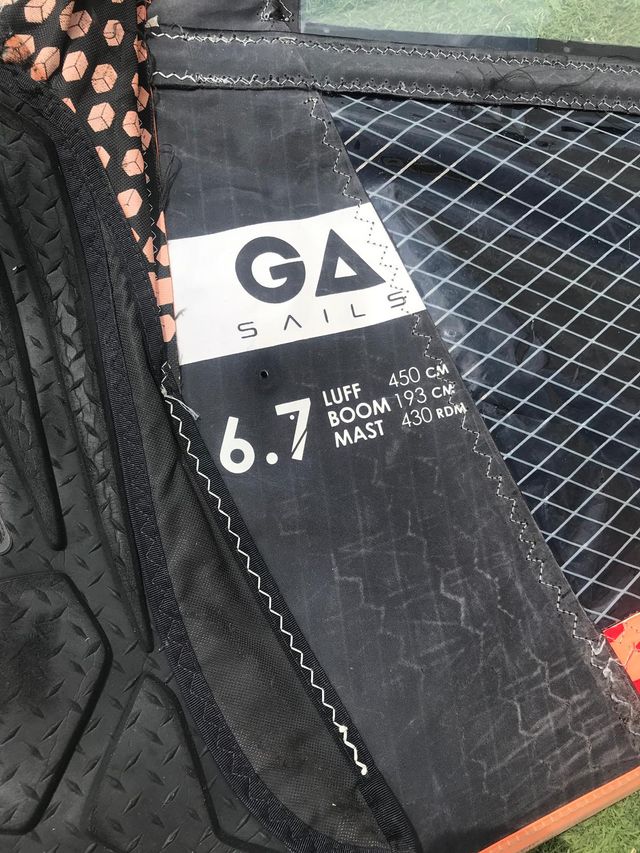 Vela Windsurf GA Sails Hybrid 6.7
