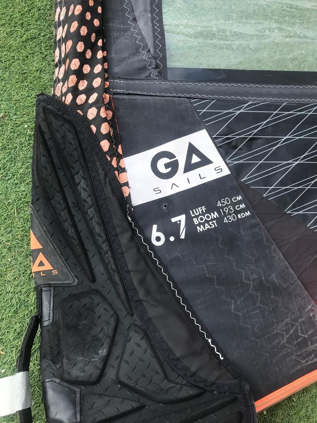 Vela Windsurf GA Sails Hybrid 6.7