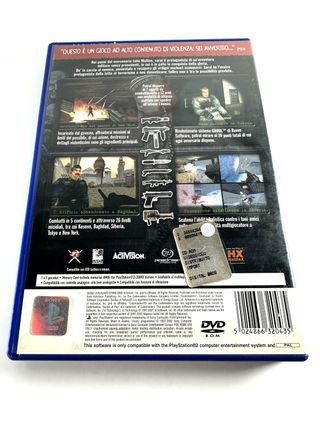 Soldier of Fortune PS2 - Edizione Oro