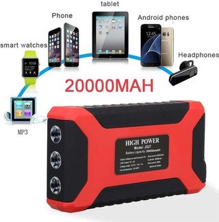 Arrancador De Batería 600A Pico 20000, NUEVO