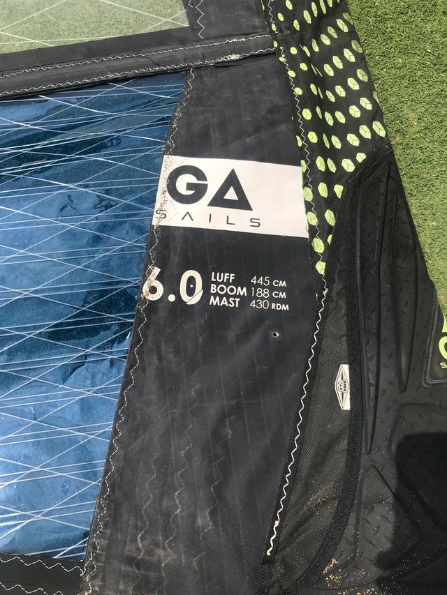 Vela Windsurf GA Sails Hybrid 6.0