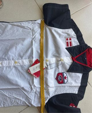 Camicia Uomo Blu-Bianca Tg M