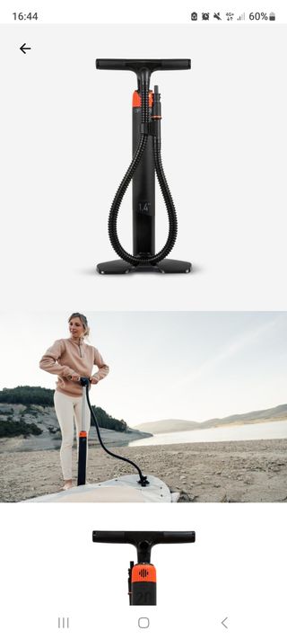 Inflador Paddle Surf 0 -20 PSI 