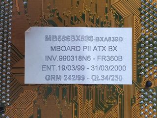 Motherboard BXA839D 35-8839-01 - ATX BX - PII