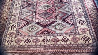 Alfombra Pakistán- 100% Lana Virgen