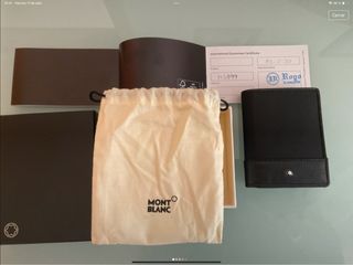 Cartera Tarjetero MontBlanc 