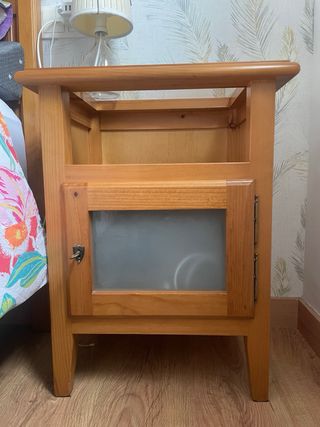 Dormitorio completo madera maciza