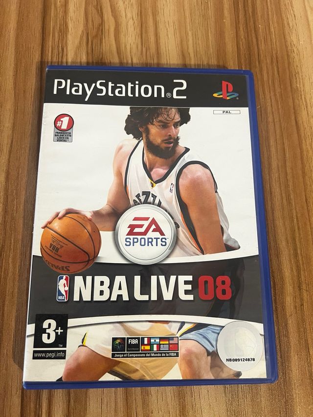 NBA Live 08 - PS2 PAL