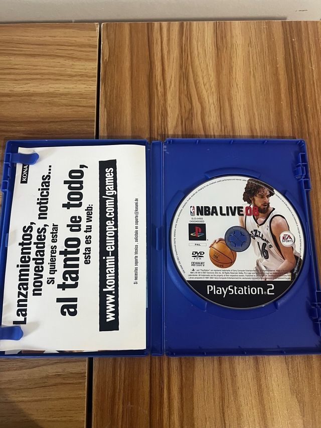 NBA Live 08 - PS2 PAL