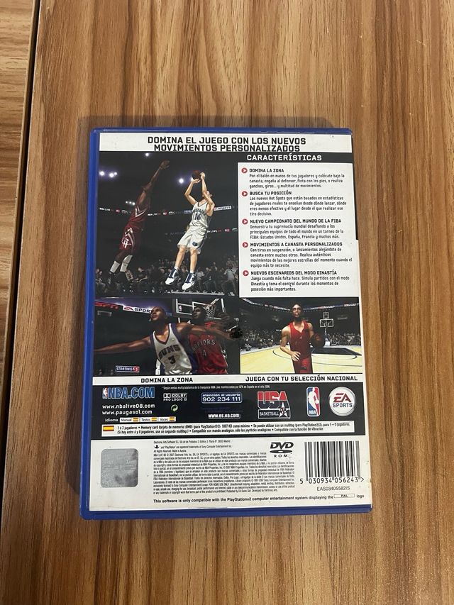 NBA Live 08 - PS2 PAL