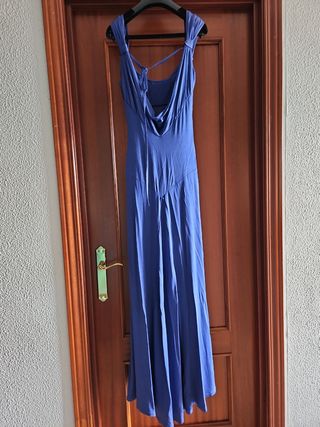 Vestido azul klein fiesta