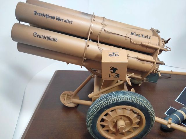 Maqueta Diorama 1/6: Lanzador cohetes