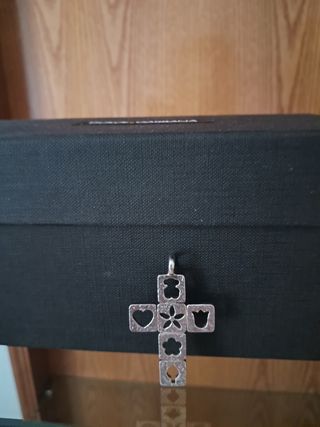 Colgante TOUS Cruz Plata