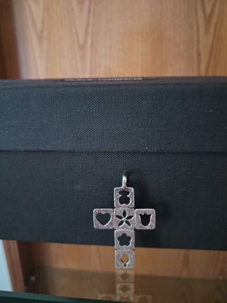 Colgante TOUS Cruz Plata