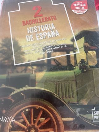 libros de 1 de bachillerato y segundo.