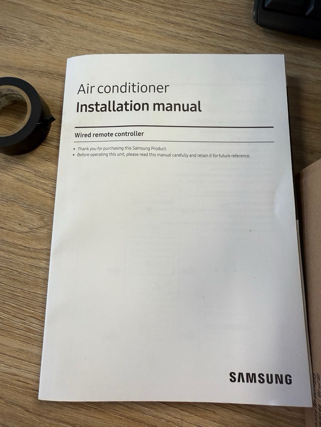 2x Termostato Samsung MWR-WG01KN