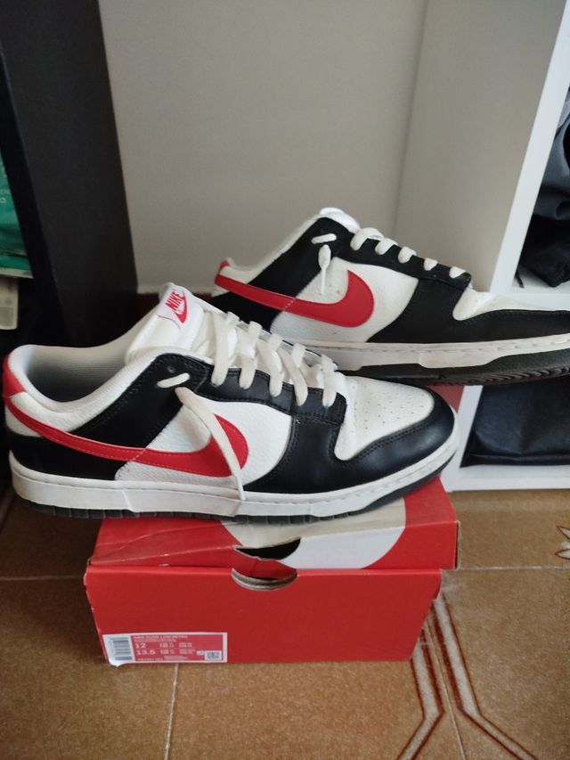 Nike Dunk Low Retro - Blancas y Negras