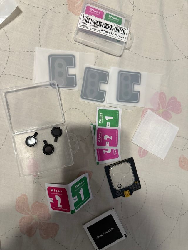 Protectores cámara iPhone 12 Pro Max