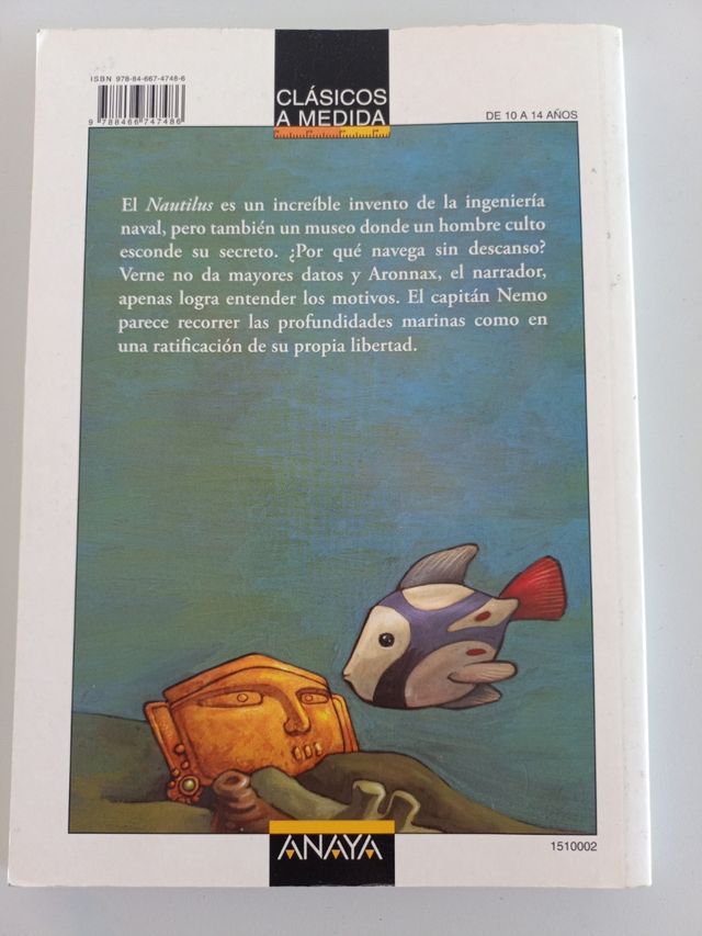 Veinte mil leguas de viaje submarino (clasicos ...